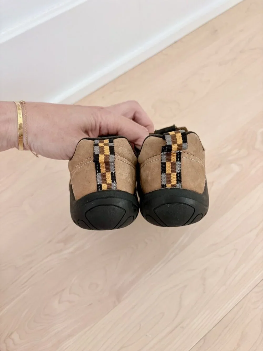 Merrell Jungle Moc Suede Slip-On Shoes Tan
